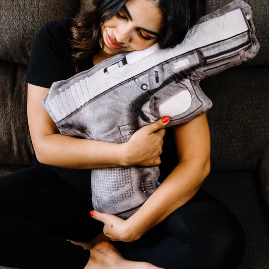 Automatic Handgun Pillow