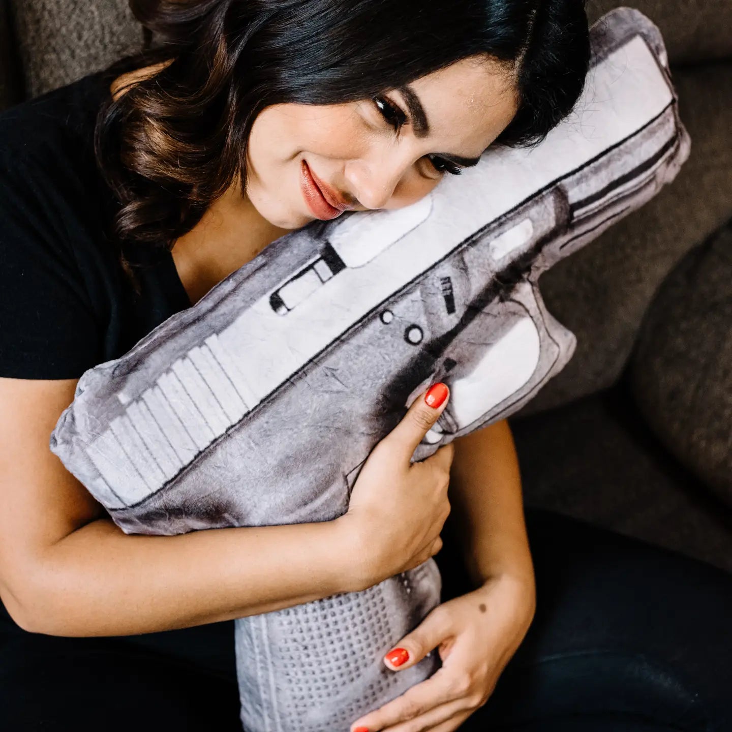 Automatic Handgun Pillow