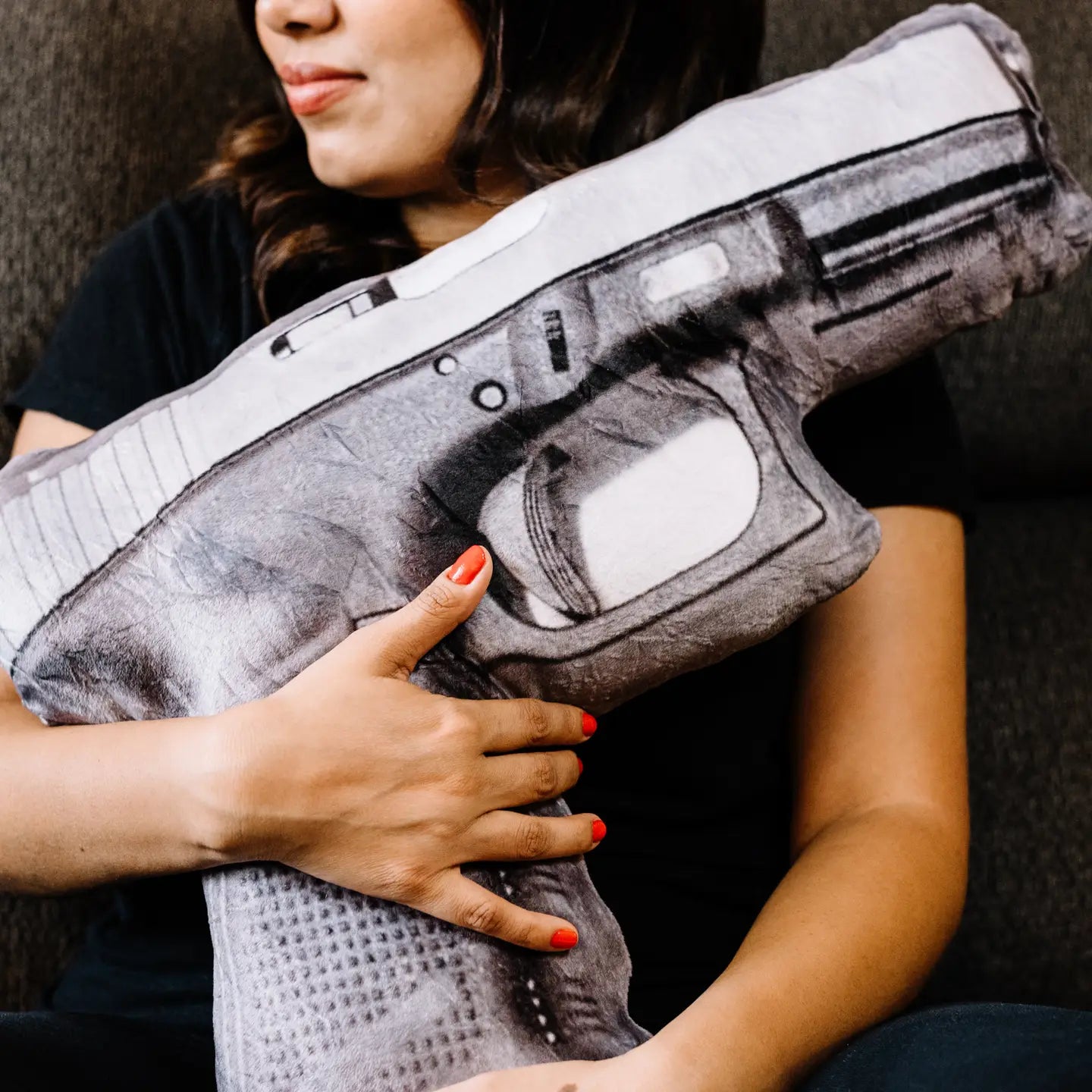 Automatic Handgun Pillow